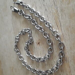 NWOT Silver Replacement Purse Chain RR125